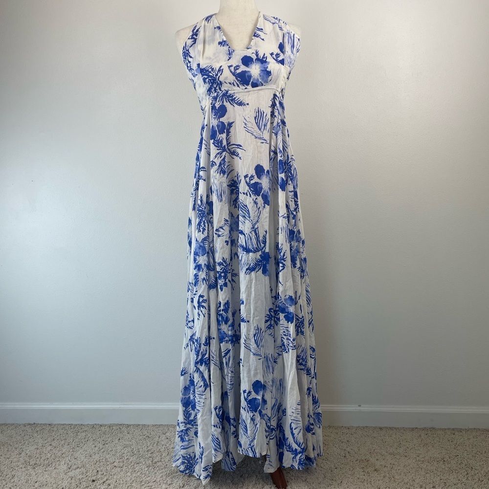 NWT Free People Tropical Maxi Dress Size L